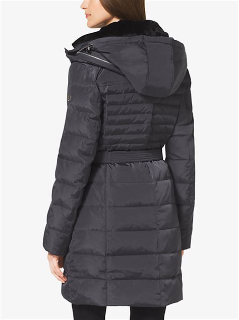 michael kors down filled parka|michael kors hartford jacket.